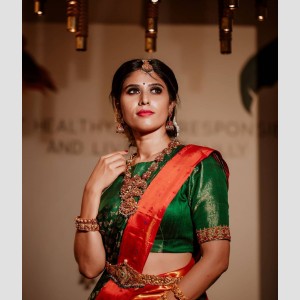 Kannada actress in saree photos | Kavya Venkatesh ...